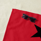 Serviette De Plage Drapeau de la Guinée-Bissau (En situation)