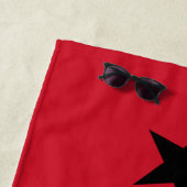 Serviette De Plage Drapeau de la Guinée Bissau (En situation)