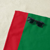 Serviette De Plage Drapeau de la Mauritanie (En situation)