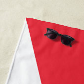 Serviette De Plage Drapeau de la Principauté de Sealand (En situation)