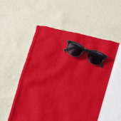 Serviette De Plage Drapeau de la République Dominicaine (En situation)