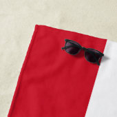 Serviette De Plage Drapeau de la République dominicaine (En situation)