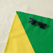 Serviette De Plage Drapeau de la République du Congo (En situation)