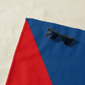 Serviette De Plage Drapeau de la République tchèque (En situation)