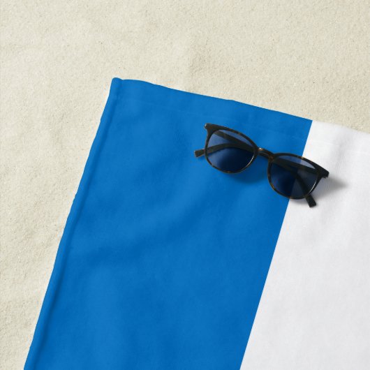 Serviette De Plage Drapeau de la Sierra Leone (En situation)