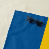 Serviette De Plage Drapeau de la Suède (En situation)