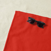 Serviette De Plage Drapeau de la Suisse (En situation)