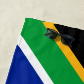 Serviette De Plage Drapeau de l'Afrique du Sud (En situation)