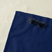 Serviette De Plage Drapeau de l'Alaska (En situation)