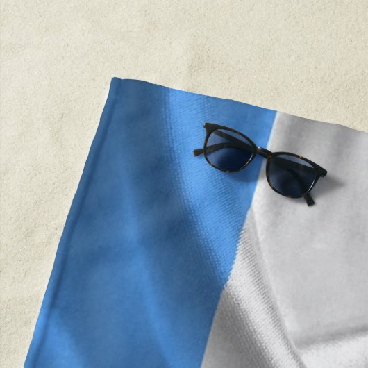 Serviette De Plage Drapeau de l'Argentine (En situation)
