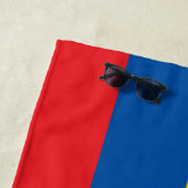 Serviette De Plage Drapeau de l'Équateur (En situation)