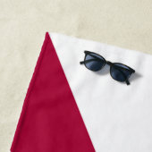Serviette De Plage Drapeau de l'État de Floride (En situation)