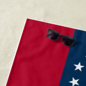 Serviette De Plage Drapeau de l'État de Géorgie (En situation)