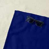 Serviette De Plage Drapeau de l'État de l'Indiana (En situation)