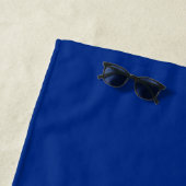 Serviette De Plage Drapeau de l'État du Montana (En situation)