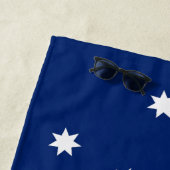 Serviette De Plage Drapeau de l'île Christmas (En situation)