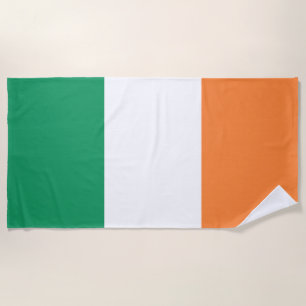 Serviette De Plage Drapeau de l'Irlande