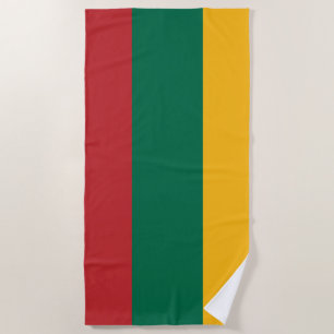 Serviette De Plage Drapeau de Lituanie