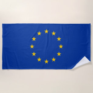 Serviette De Plage Drapeau de l'Union européenne (UE) (Europe)