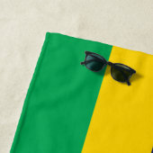 Serviette De Plage Drapeau de Maurice (En situation)