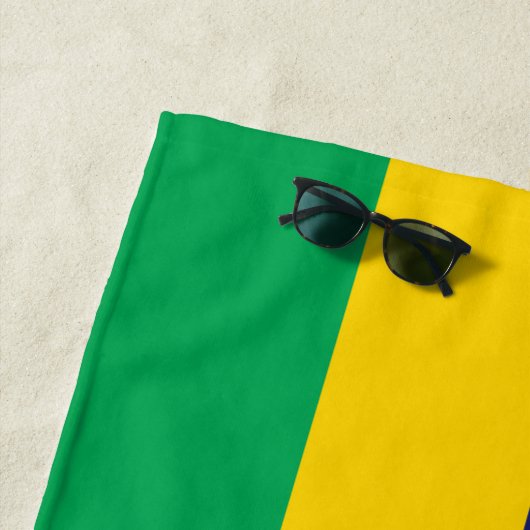 Serviette De Plage Drapeau de Maurice (En situation)