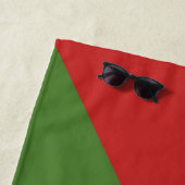 Serviette De Plage Drapeau de Palestine (En situation)