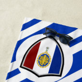 Serviette De Plage Drapeau de plage (En situation)