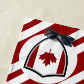 Serviette De Plage Drapeau de plage canadien (En situation)