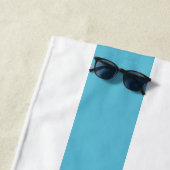 Serviette De Plage Drapeau de plage de Chicago (En situation)