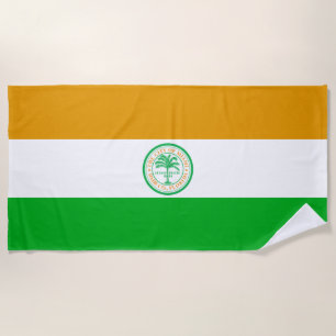 Serviette De Plage Drapeau de plage de Miami ville