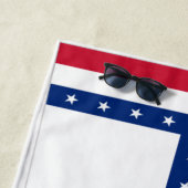 Serviette De Plage Drapeau de plage de Tampa (En situation)