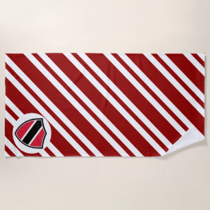 Serviette De Plage Drapeau de plage de Trinité-et-Tobago