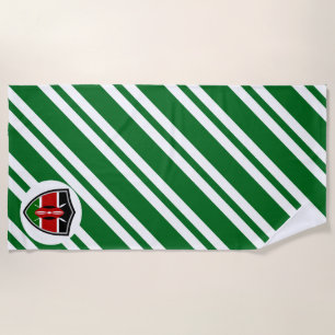Serviette De Plage Drapeau de plage du Kenya