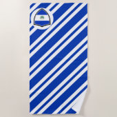 Serviette De Plage Drapeau de plage El Salvador (Devant)