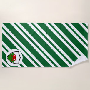 Serviette De Plage Drapeau de plage gallois