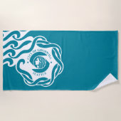 Serviette De Plage Drapeau de Seattle (Washington) (Devant)