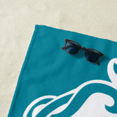 Serviette De Plage Drapeau de Seattle (Washington) (En situation)