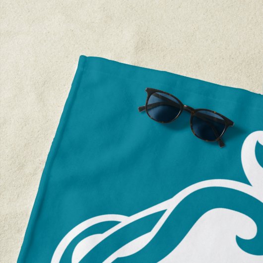 Serviette De Plage Drapeau de Seattle (Washington) (En situation)