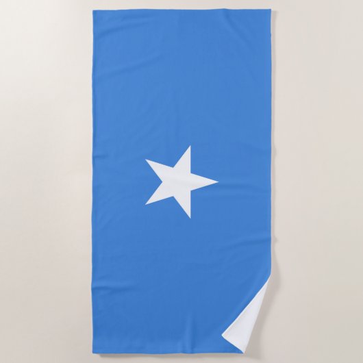 Serviette De Plage Drapeau de Somalie (Devant)