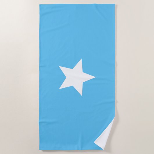 Serviette De Plage Drapeau de Somalie (Devant)