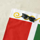 Serviette De Plage Drapeau de Tchétchénie (En situation)