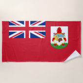 Serviette De Plage Drapeau des Bermudes Beach Towne (Devant)
