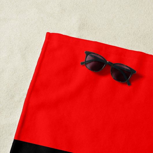 Serviette De Plage Drapeau des EAU Splendide patriotique (En situation)