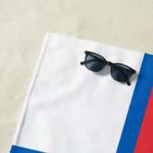 Serviette De Plage Drapeau des îles Féroé (En situation)