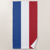 Serviette De Plage Drapeau des Pays-Bas (Devant)