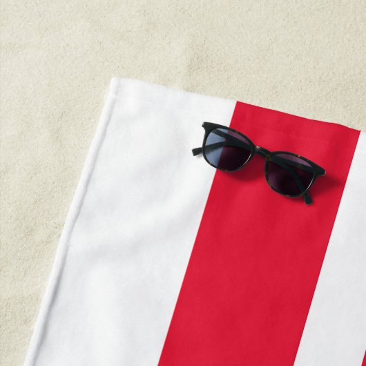 Serviette De Plage Drapeau d'État de Washington DC (En situation)