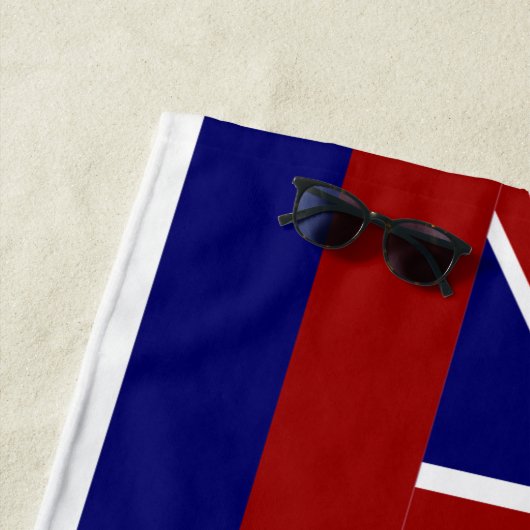 Serviette De Plage Drapeau d'Hawaï (En situation)