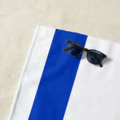 Serviette De Plage Drapeau d'Israël (En situation)