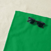 Serviette De Plage drapeau du Burkina Faso (En situation)
