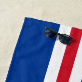 Serviette De Plage Drapeau du Cap Vert (En situation)